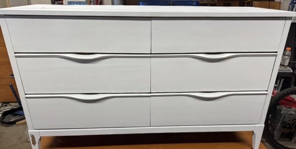6 Drawer Walnut Kaufman Dresser