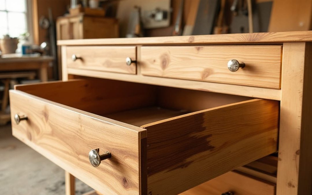 Refinishing a Wood Dresser: Process & Results